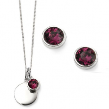 Feb Birthstone Amethyst SWAROVSKI Set